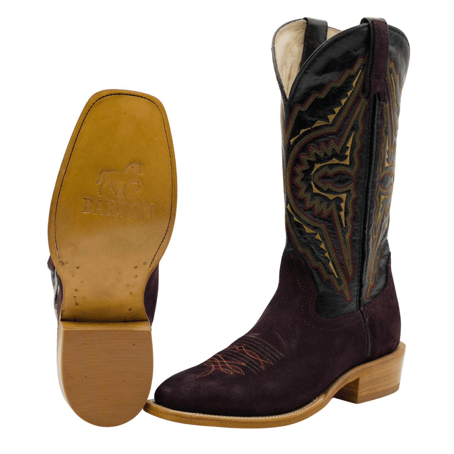 Men’s Cowboy Boot Volcano Black