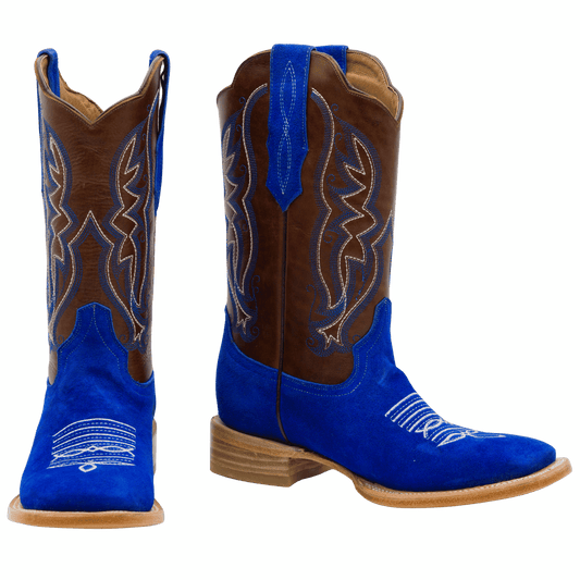 Men’s Cowboy Boot Pull Up Chocolate