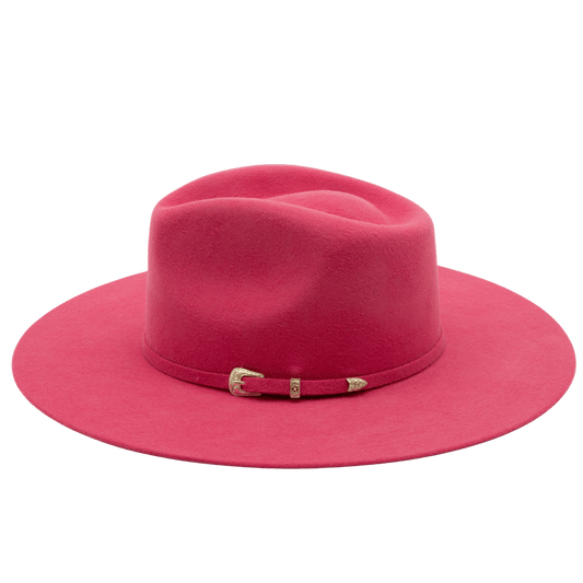 Gypsy Fedora Hat Neon Pink