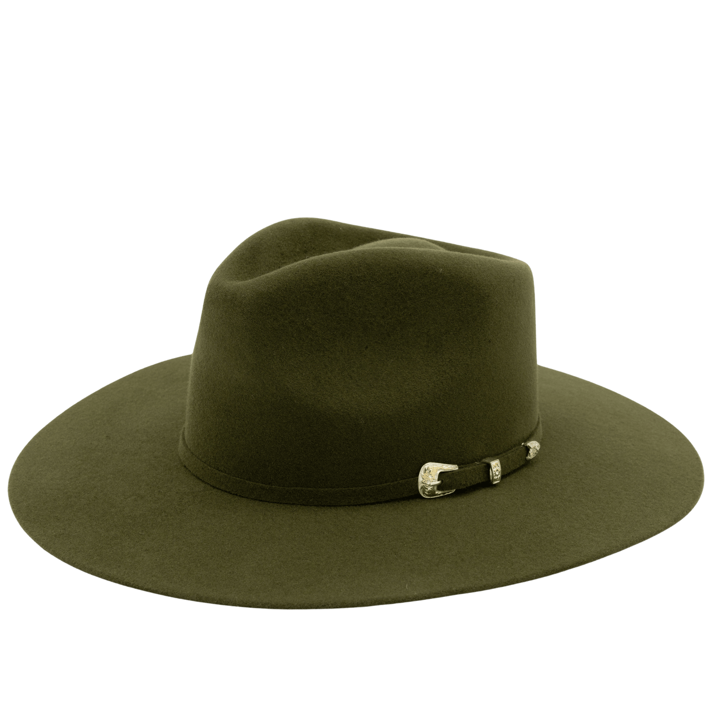 Gypsy Fedora Hat Olive Green