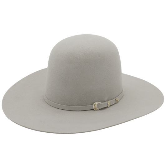 Open Crown Hat Silver Belly